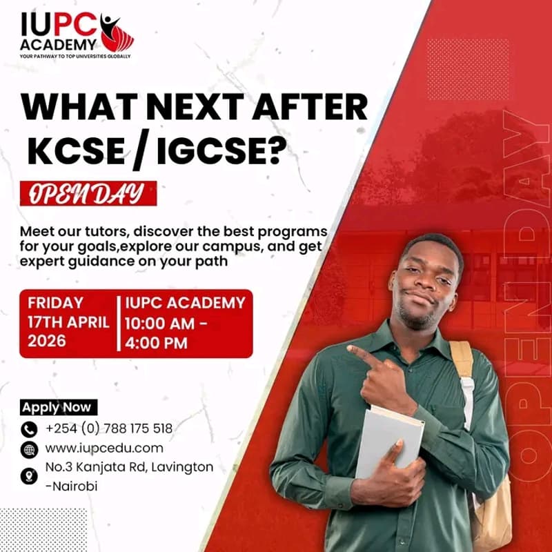 Cover Image for OPEN DAY -IUPC Academy
