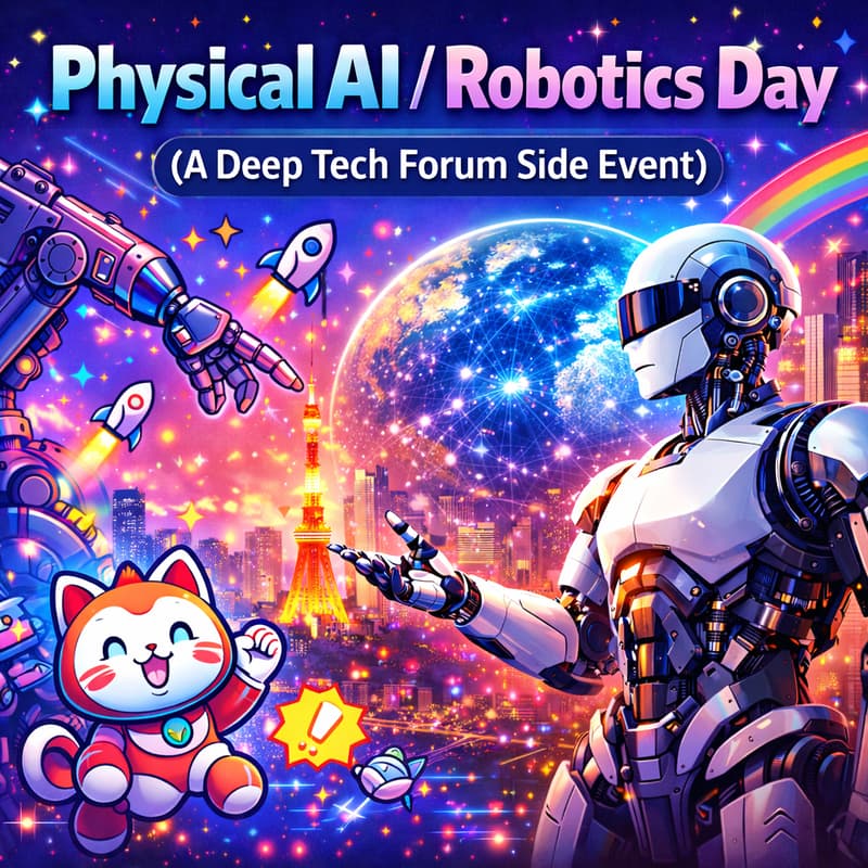 Cover Image for Physical AI / Robotics Day (Deep Tech Forum Tokyo Side Event)