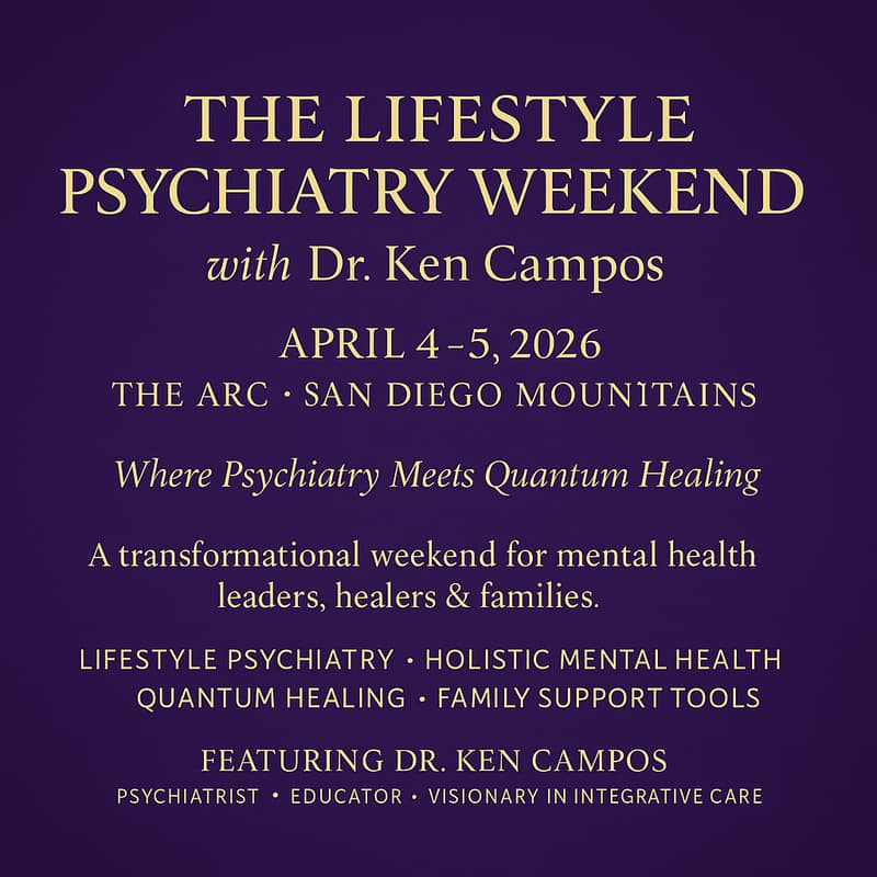 Cover Image for 🧠 Lifestyle Psychiatry Weekend San Diego