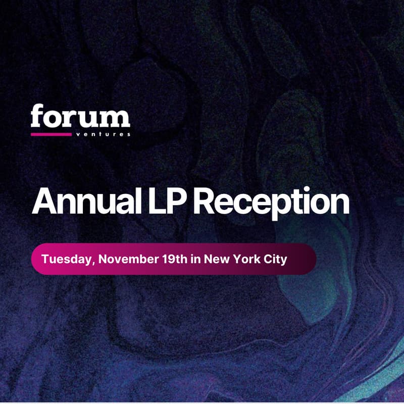 Cover Image for Forum Ventures | Annual LP Reception