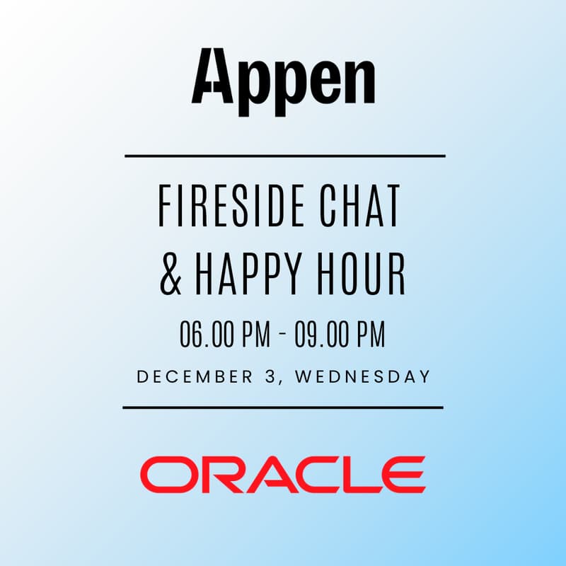 Cover Image for NeurIPS: Appen × Oracle: Fireside Chat and Happy Hour for AI Leaders