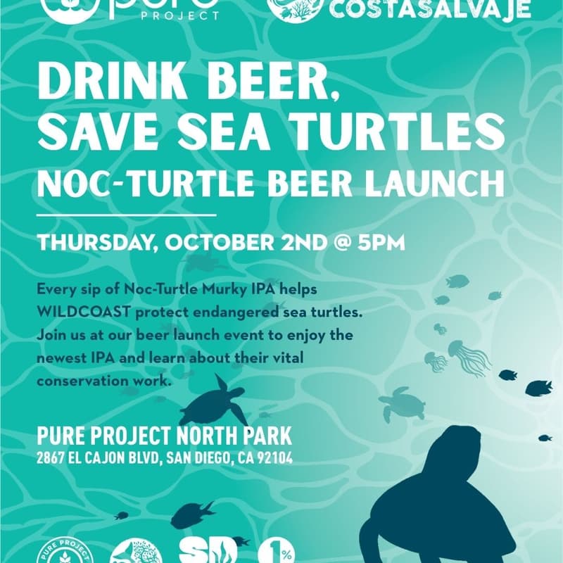 Cover Image for Noc-Turtle Beer Launch with WILDCOAST