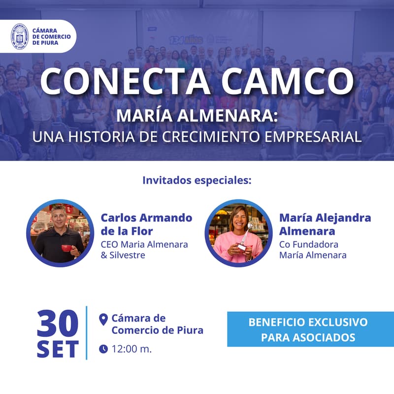 Cover Image for Conecta CAMCO - María Almenara