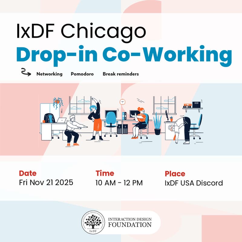 Cover Image for IxDF Chicago Drop-in Co-Working