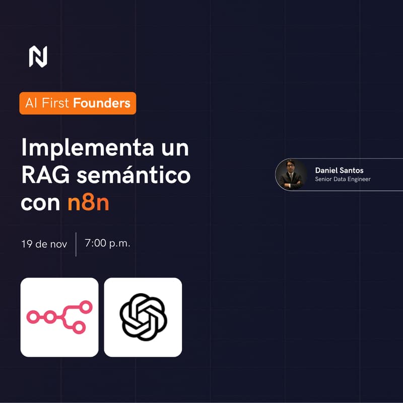 Cover Image for Implementa un RAG semántico con n8n