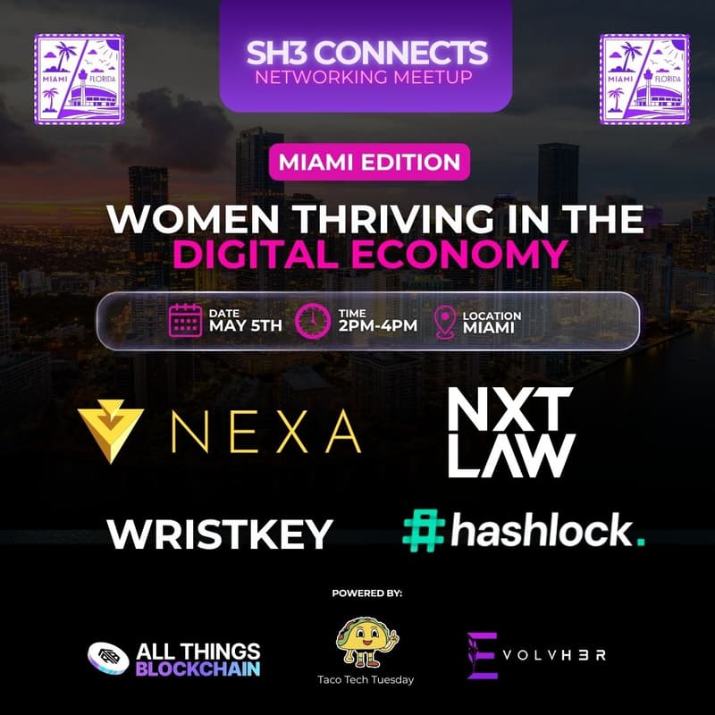 Cover Image for SH3 Connects Miami Edition | Networking Event