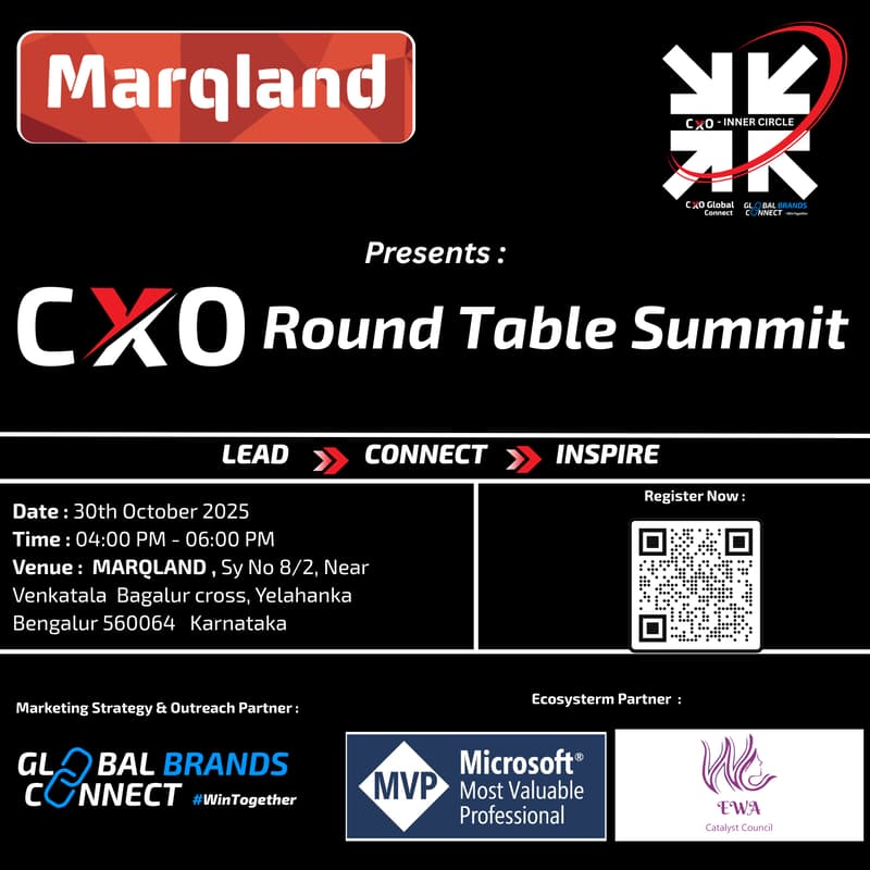 Cover Image for CXO - ROUND TABLE SUMMIT