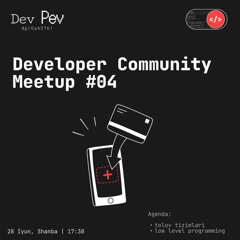 Cover Image for DevPev meetup #04