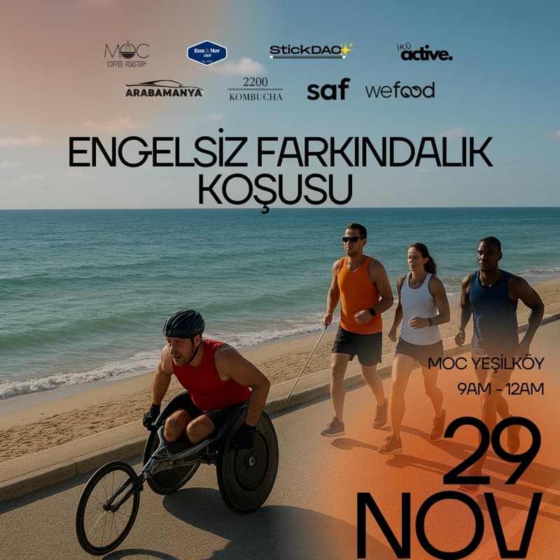 Cover Image for ENGELSİZ FARKINDALIK KOŞUSU /StickDAO x Run&Mor Club