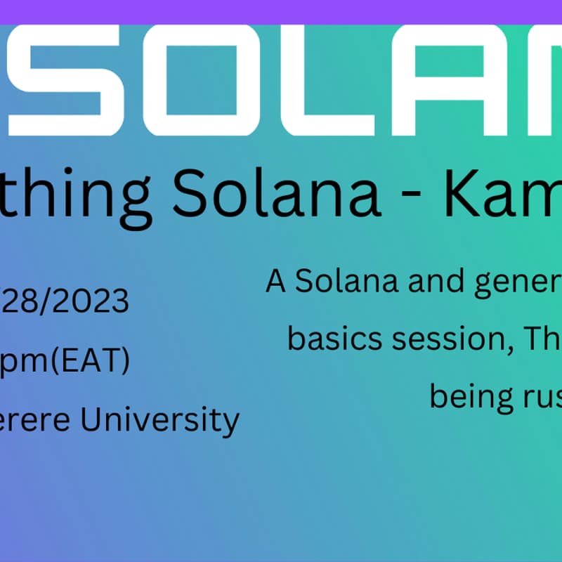 Cover Image for Everthing Solana