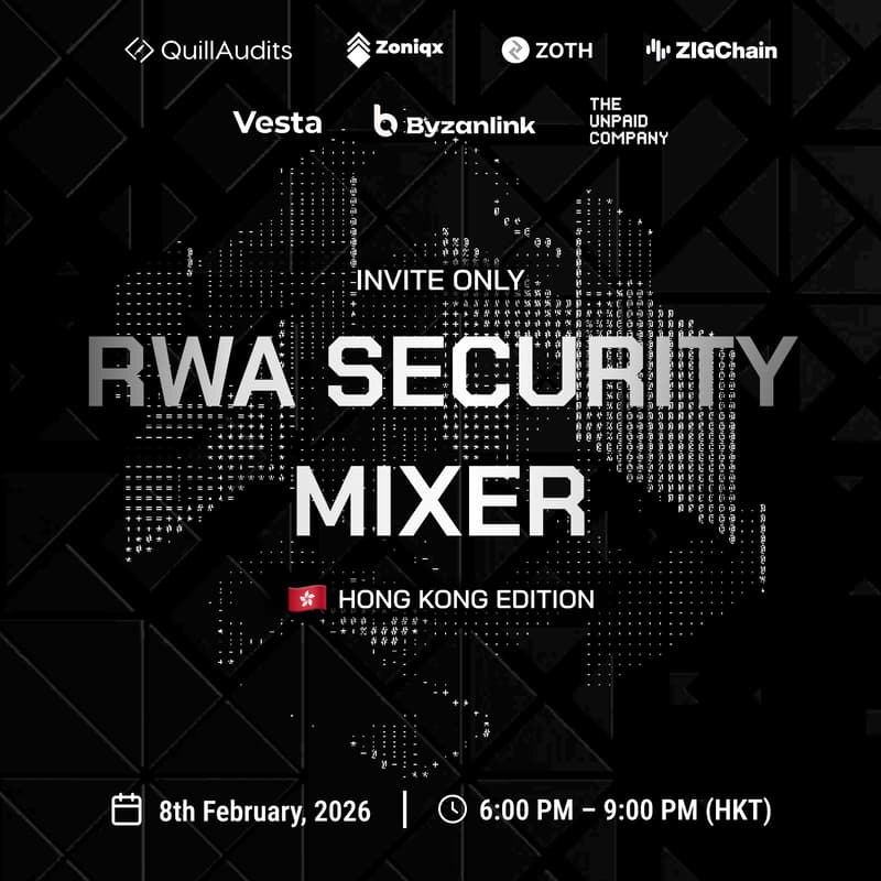 Cover Image for RWA & Stablecoin Security Mixer - Hong Kong Edition | QuillAudits