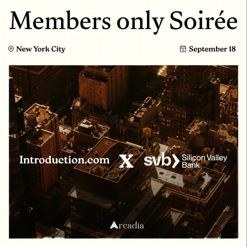 Cover Image for NYC: Members only Soirée