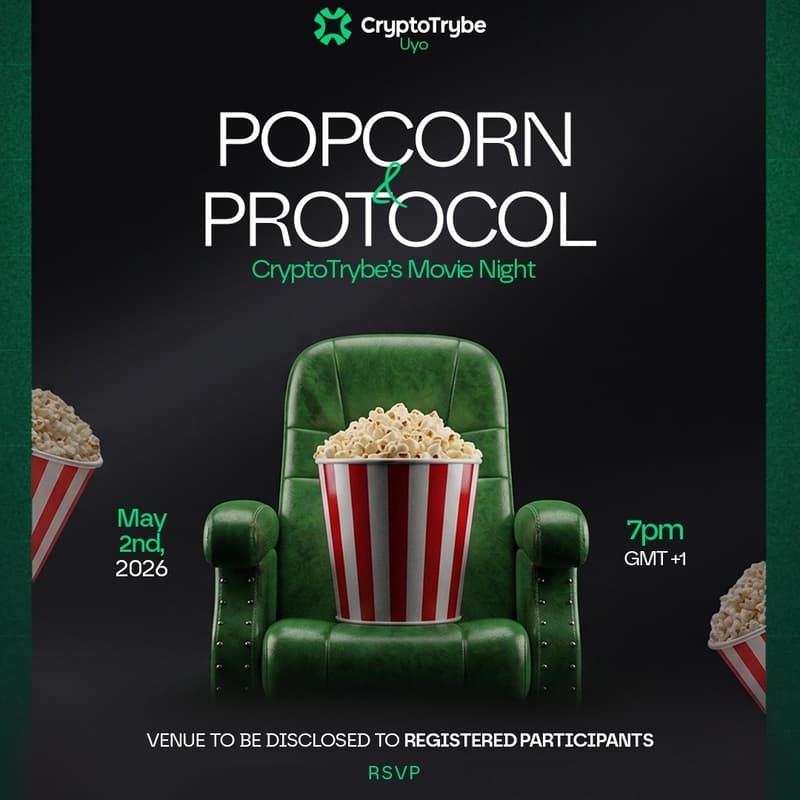 Cover Image for Popcorn & Protocol: CryptoTrybe's Movie Night.