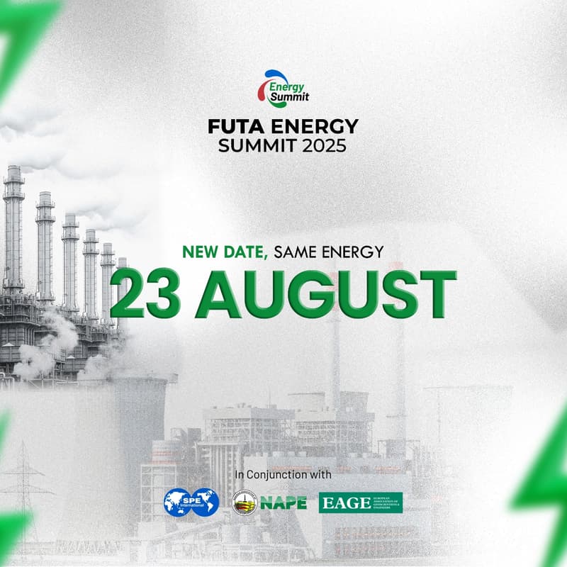 Cover Image for FUTA ENERGY SUMMIT 2025.