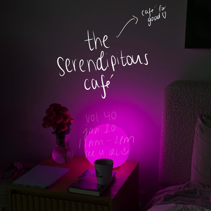 Cover Image for vol 40. of the serendipitous cafe (community for good)