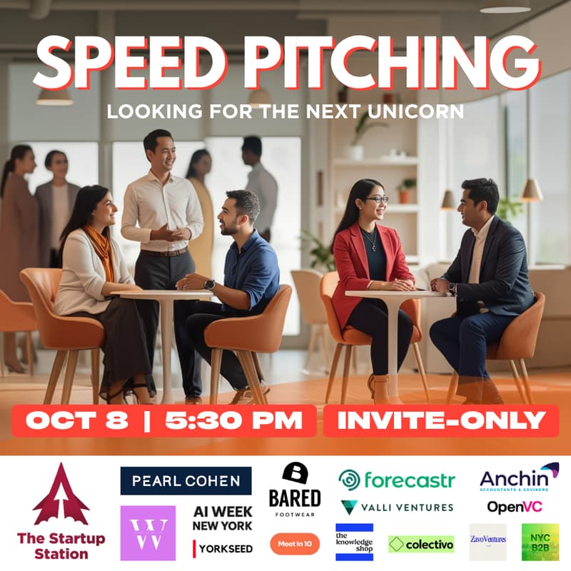 Cover Image for Speed Pitching: 1:1 Meetings With Investors