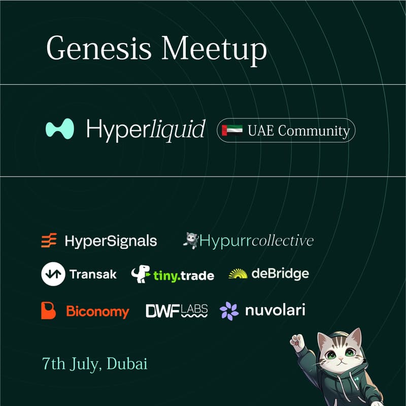 Cover Image for Hyperliquid UAE Community Meetup