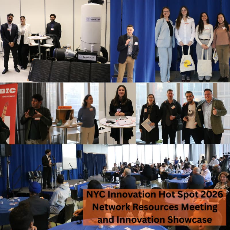 Cover Image for NYC Innovation Hot Spot 2026 Network Resources Meeting and Innovation Showcase