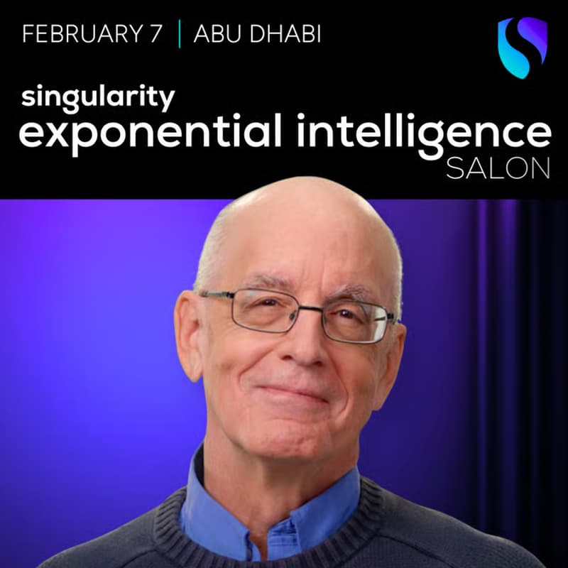 Cover Image for Singularity Exponential Intelligence Salon - Abu Dhabi