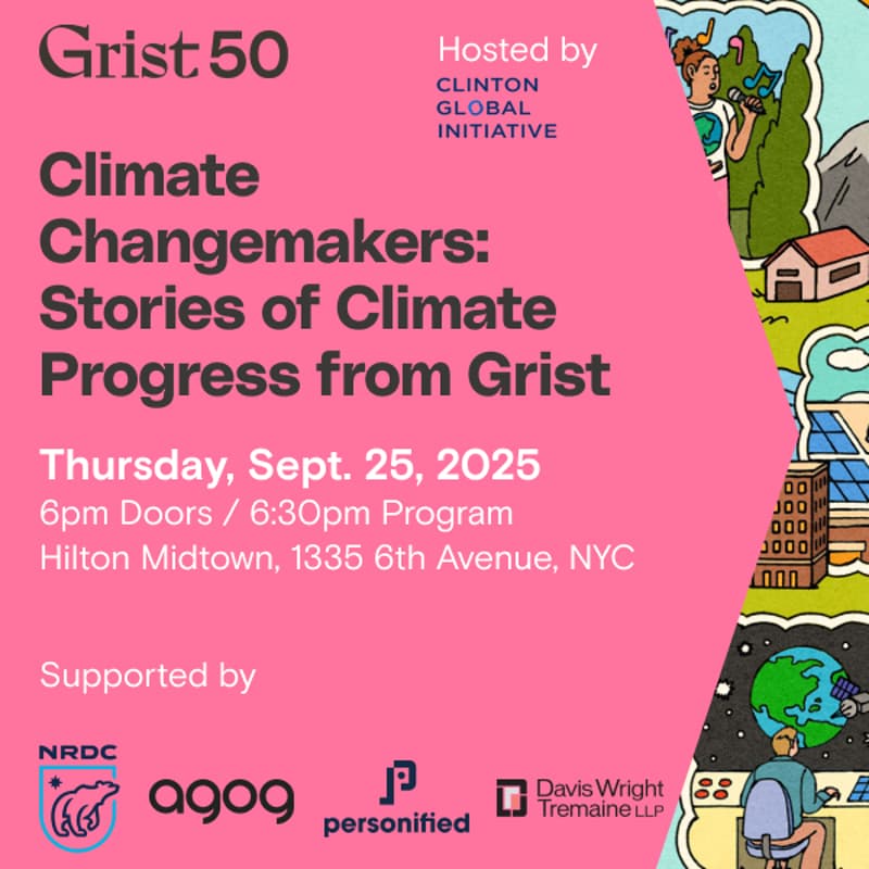 Cover Image for Climate Changemakers: Stories of Climate Progress from Grist