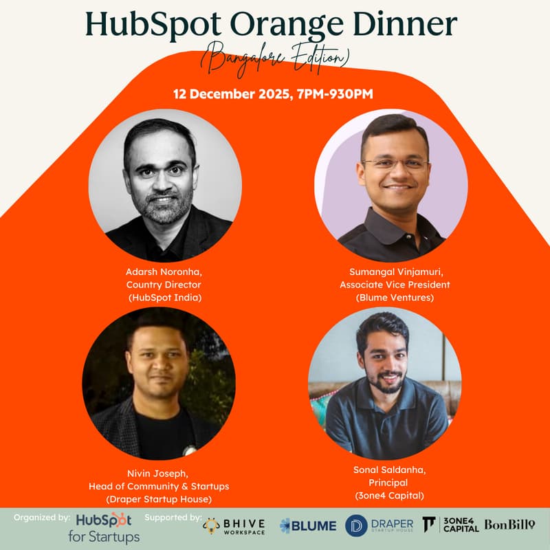 Cover Image for HubSpot Orange Dinner 2025 @ Bangalore
