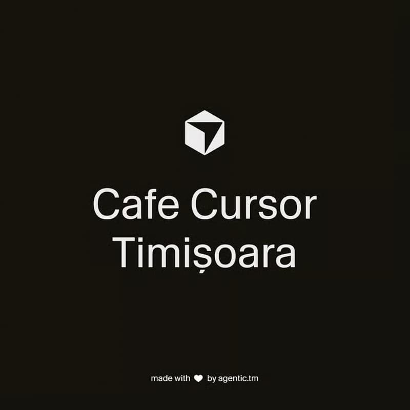 Cover Image for Cafe Cursor Timisoara