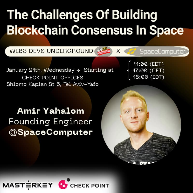 Cover Image for Monthly Meetup of the Web3 Developers Underground community