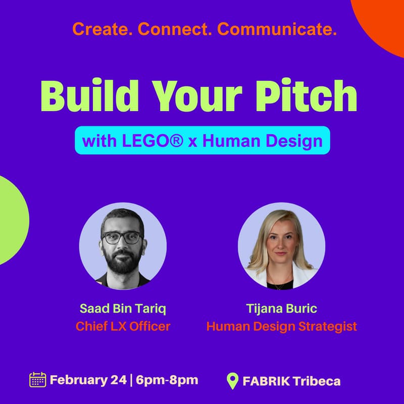 Cover Image for Build Your Pitch with LEGO® x Human Design