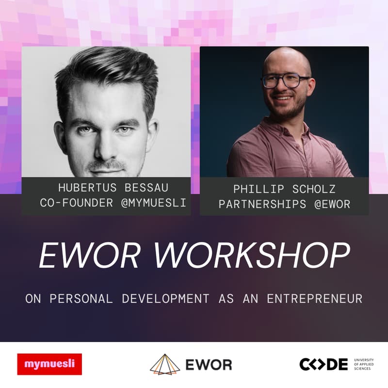 Cover Image for Personal Development as an Entrepreneur (EWOR Workshop)