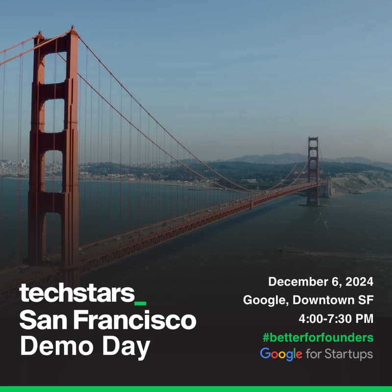 Cover Image for Techstars San Francisco Fall 2024 Demo Day
