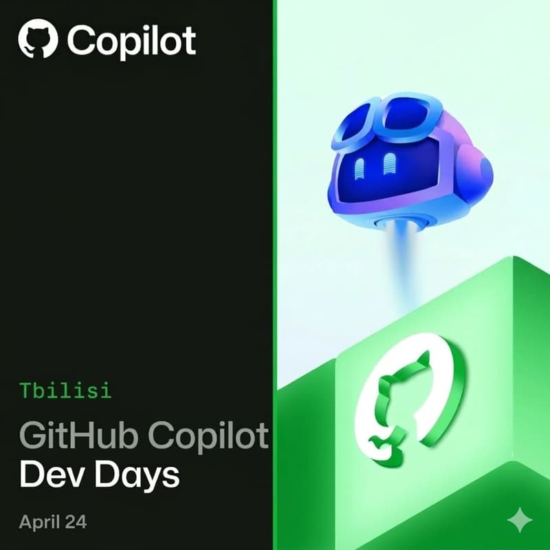 Cover Image for GitHub Copilot Dev Days | Tbilisi