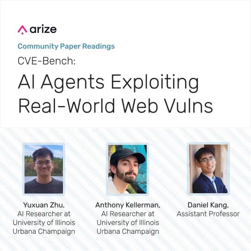 Cover Image for Community Paper Reading: CVE-Bench: A Benchmark for AI Agents' Ability to Exploit Real-World Web Application Vulnerabilities