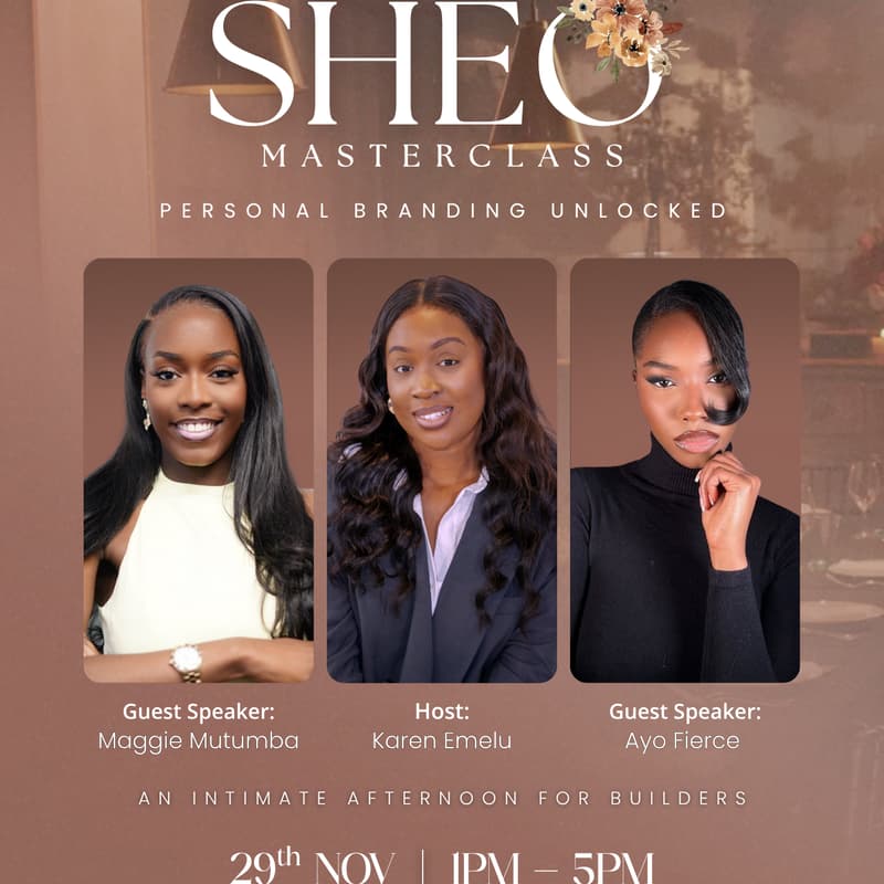 Cover Image for The Sheo Masterclass : Personal Branding Unlocked
