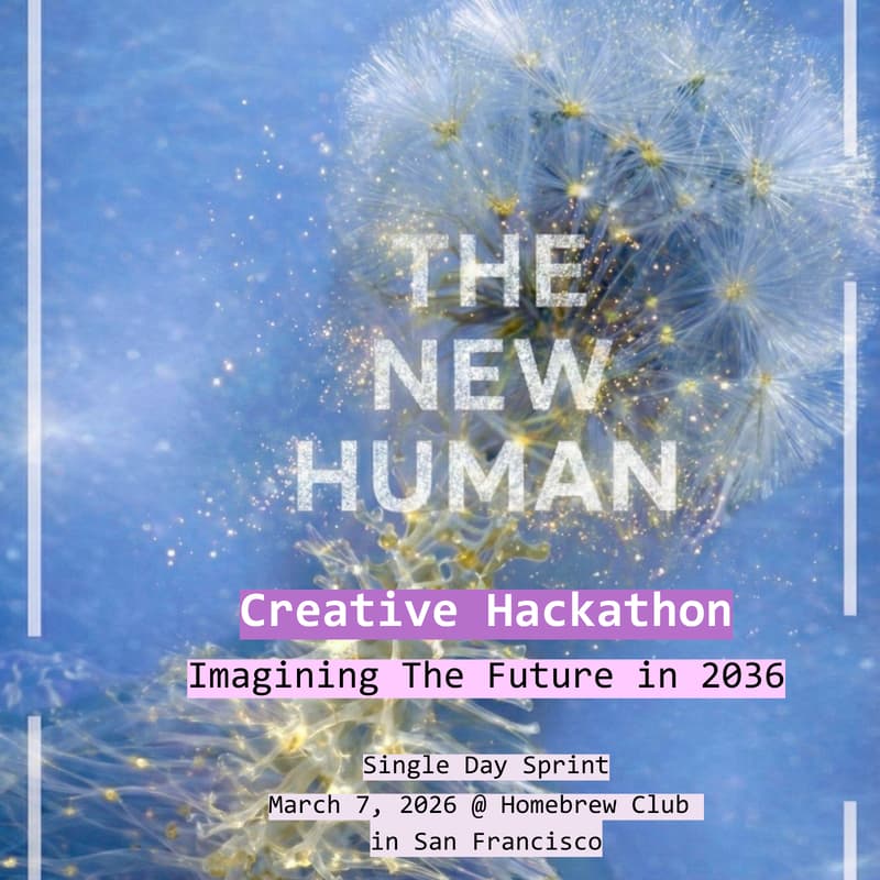Cover Image for The Making — Creative Hackathon — The New Human (San Francisco)