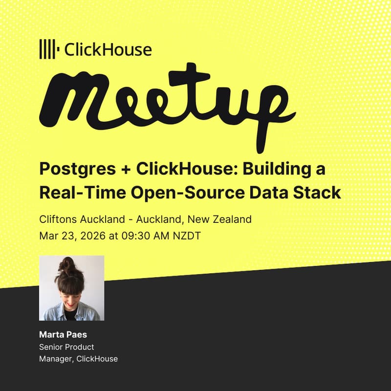 Cover Image for Postgres + ClickHouse: Building a Real-Time Open-Source Data Stack