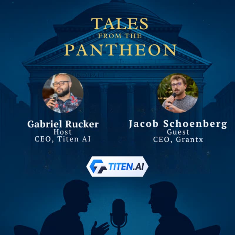 Cover Image for Tales from the Pantheon: Jacob Schoenberg, CEO of Grantx