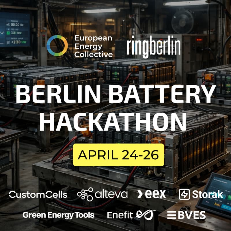 Cover Image for Berlin Battery Hackathon