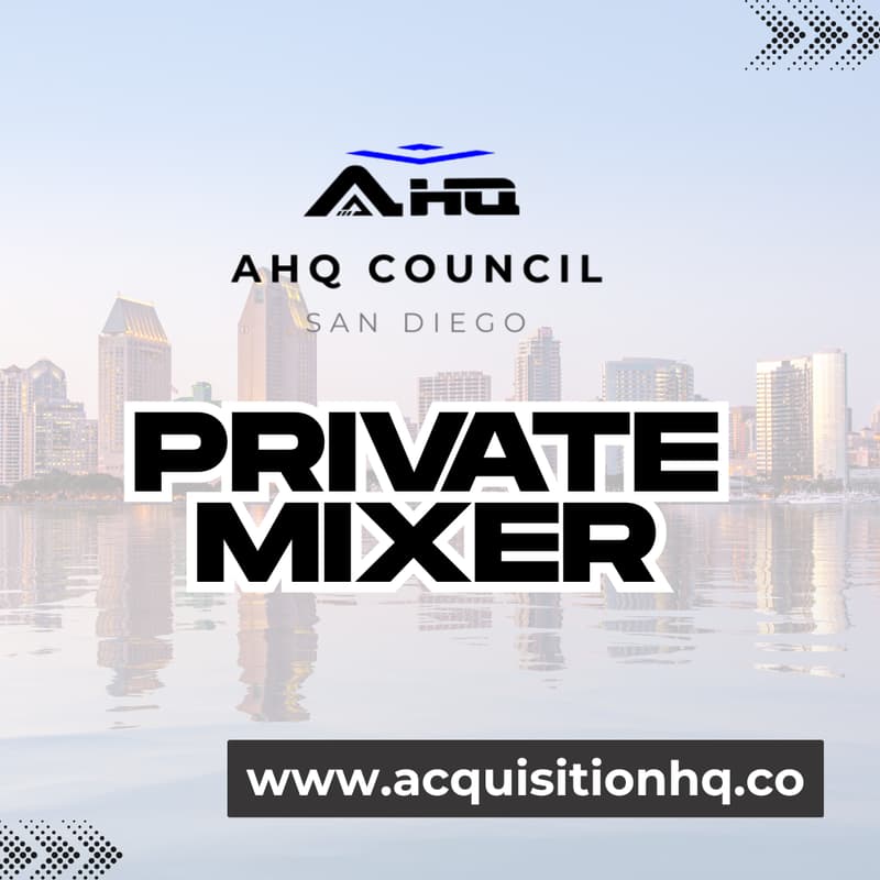 Cover Image for AHQ Council Impact Mixer: San Diego