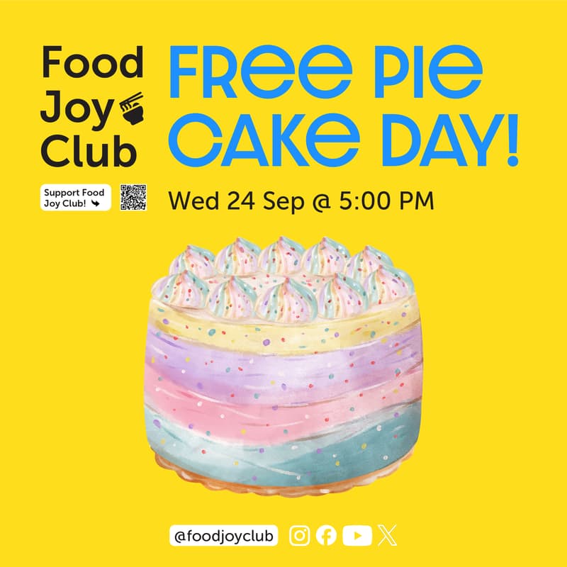 Cover Image for FJC Free Pie Cake Day!