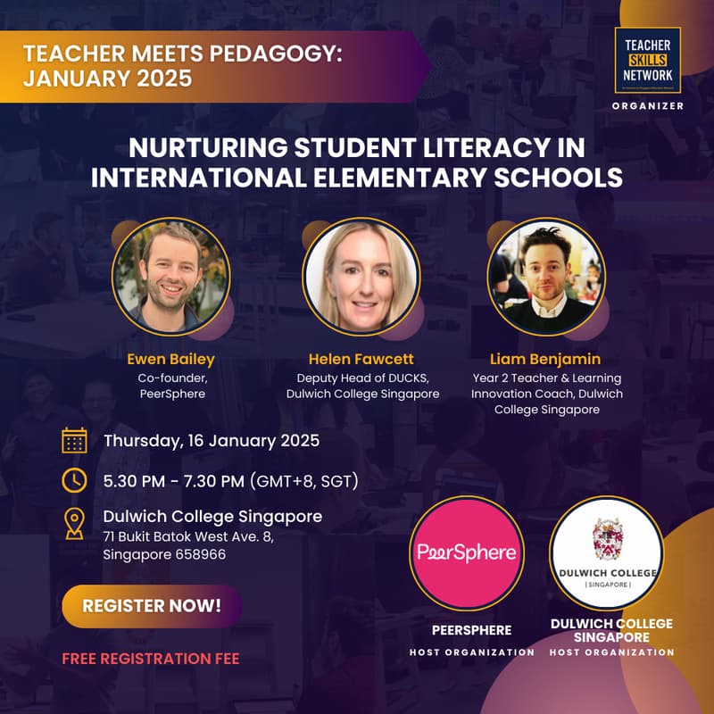 Cover Image for Teacher meets Pedagogy: Nurturing Student Literacy in International Elementary Schools