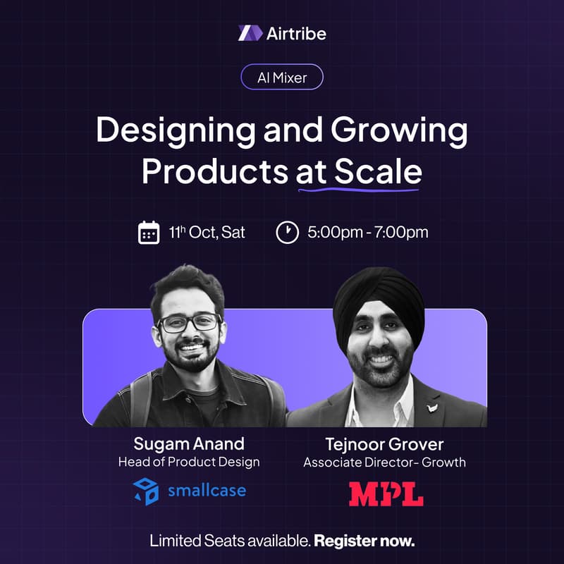 Cover Image for Designing and Growing Products at Scale
