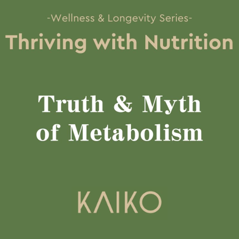 Cover Image for Thriving with Nutrition@Shunji Matsuo Hair Studio