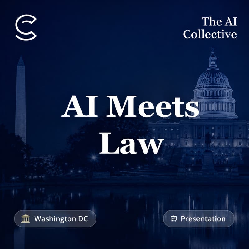 Cover Image for AI Meets Law (w/ The AI Collective)