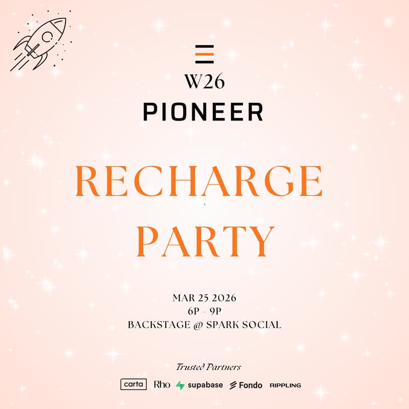 Cover Image for 🔌 Pioneer W26 Recharge Party⚡️