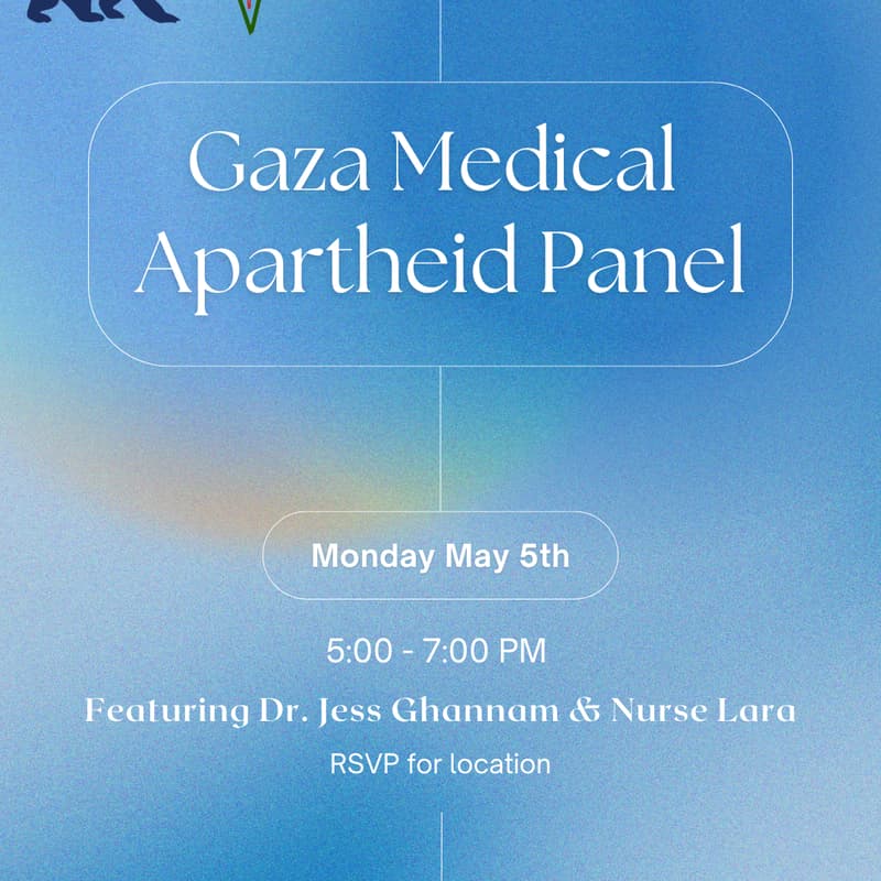 Cover Image for Gaza Medical Apartheid Panel