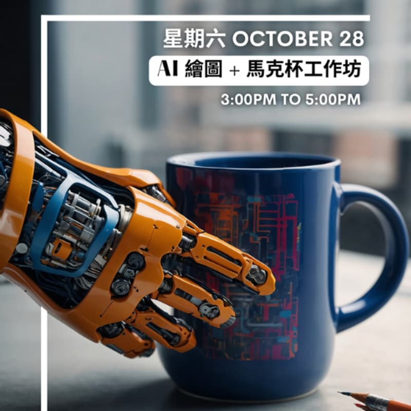 Cover Image for AI 藝術工作坊：探索藝術的未來 (AI Art Workshop: Explore the Future of Art))