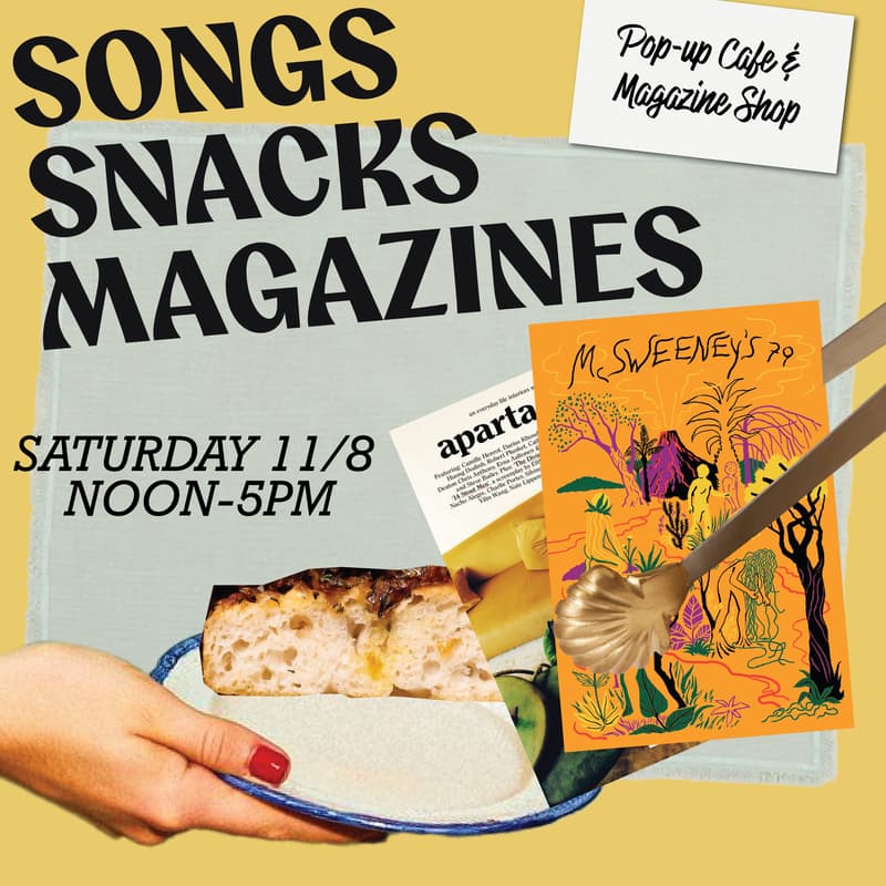 Cover Image for Pop-Up Cafe & Magazine Swap