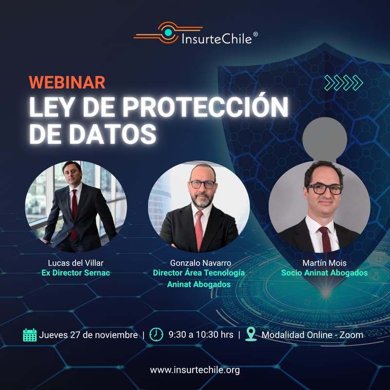 Cover Image for Webinar "Ley de Protección de Datos"