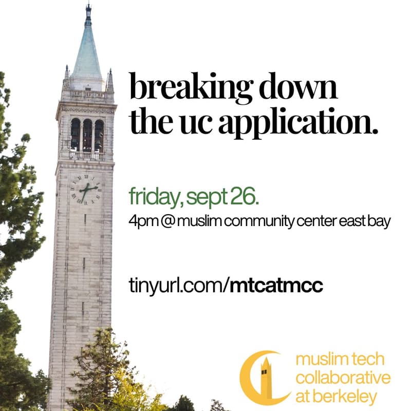 Cover Image for [POSTPONED] MTC X MCC: Breaking Down the UC Application