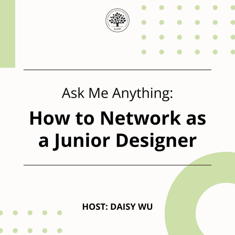 Cover Image for Ask Me Anything: How to Network as a Junior Designer